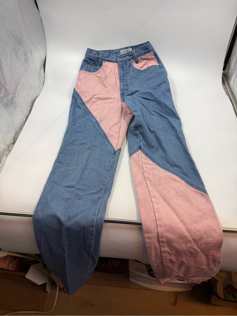 Vintage Bar None Quarter horse Woman Jeans Made In Texas 100% Cotton Size 3
